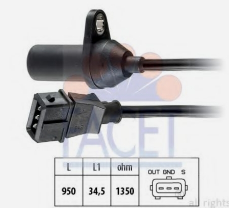 SENZOR RADILICE FIAT SEICENTO 1.1 FACET - 9.0175 - 46417650-55189513 - 9.0175