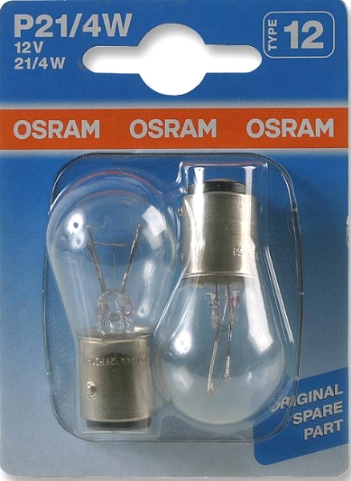 SIJALICA12V 21W 4W OSRAM NEOLUX  - SIJ86 - BAZ15D - N566