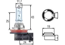 SIJALICA H8 35W 12v MARELLI - H812MM - PGJ19-1 - H812MM