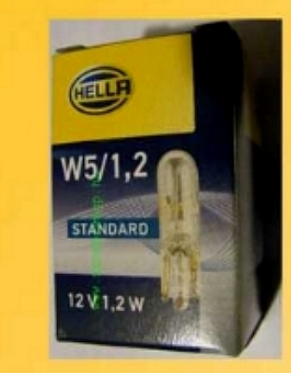 Sijalica  instrument table 12V 1.2W postolje W2X4.6d Hella - SIJ8 - N0177512 - 8GP002095-121