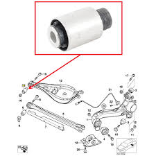 SILEN BLOK ZADNJE OSOVINE BMW E36 E46 -2005 ORIGINAL - 33321092247 - 33321092247 - 33321092247