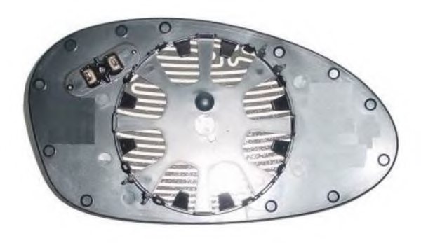 STAKLO RETROVIZORA BMW E90 E87 -2013 plavo DESNO - 031707603 -  - 031707603
