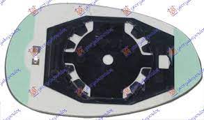 STAKLO RETROVIZORA FIAT 500 grejač 2007-2015 LEVO - 020207612 - 71740498 - 020207612