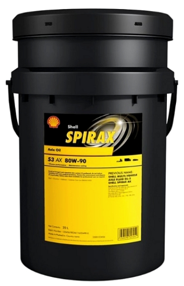 ULJE SHELL SPIRAX S3 ALS 80W90 20 Litara - ULJ172 - 550027943 - ULJE SHELL SPIRAX