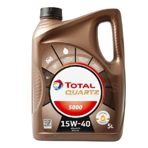 MOTORNO ULJE TOTAL QUARTZ 5000 15W40 5lit - ULJ99 - 174177 - ULJE TOTAL