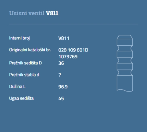 VENTIL USISNI  VW 1,9 TDI AUTOVENTIL - VEN68 - 028109601D - V811