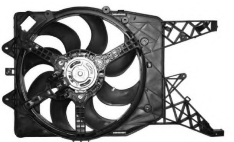 VENTILATOR HLADNJAKA CORSA D NRF - 032806450 - 1341399 - 032806450