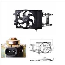 VENTILATOR KPL PUNTO 1.2 VOZILO BEZ KLIME 2003-2012 NRF - 47243* - 46745045 - 47243